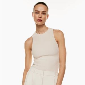 Aritzia Babaton Sculpt Knit Racer Tank